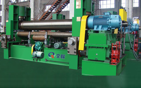 上(shàng)輥萬能式三(san)輥卷闆機