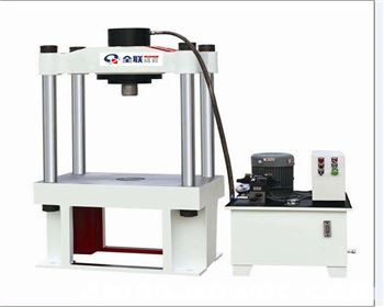 校正(zhèng)壓裝四(si)柱液壓(yā)機